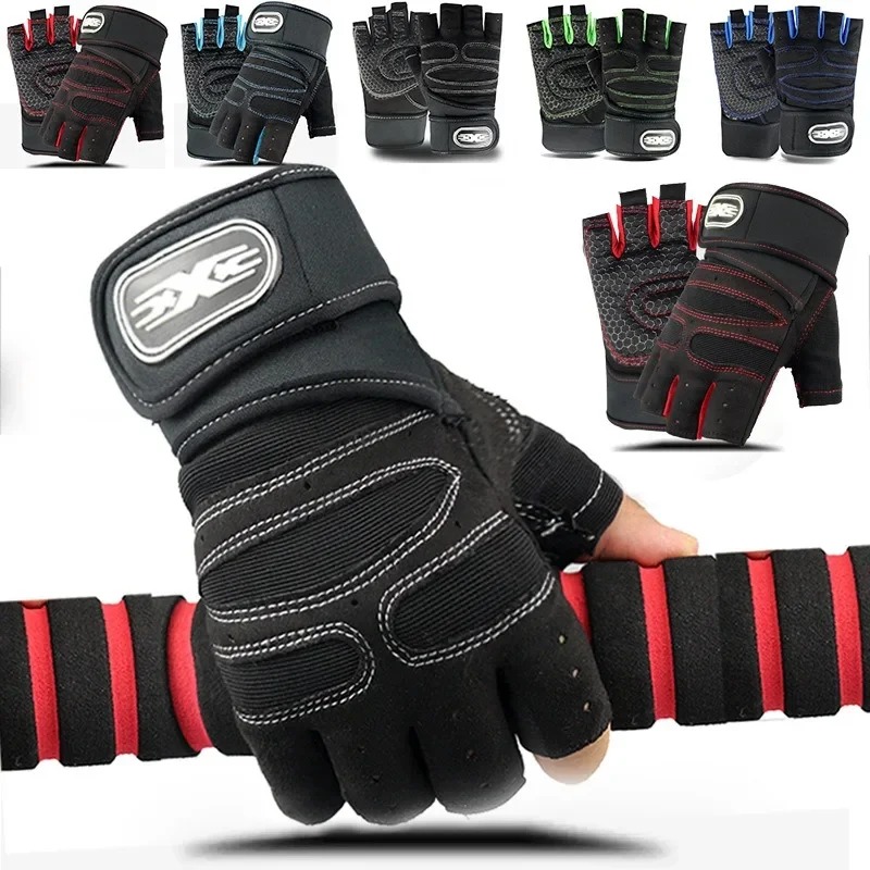 Workout Glove Gym - Luvas de Treino Sem Dedos para