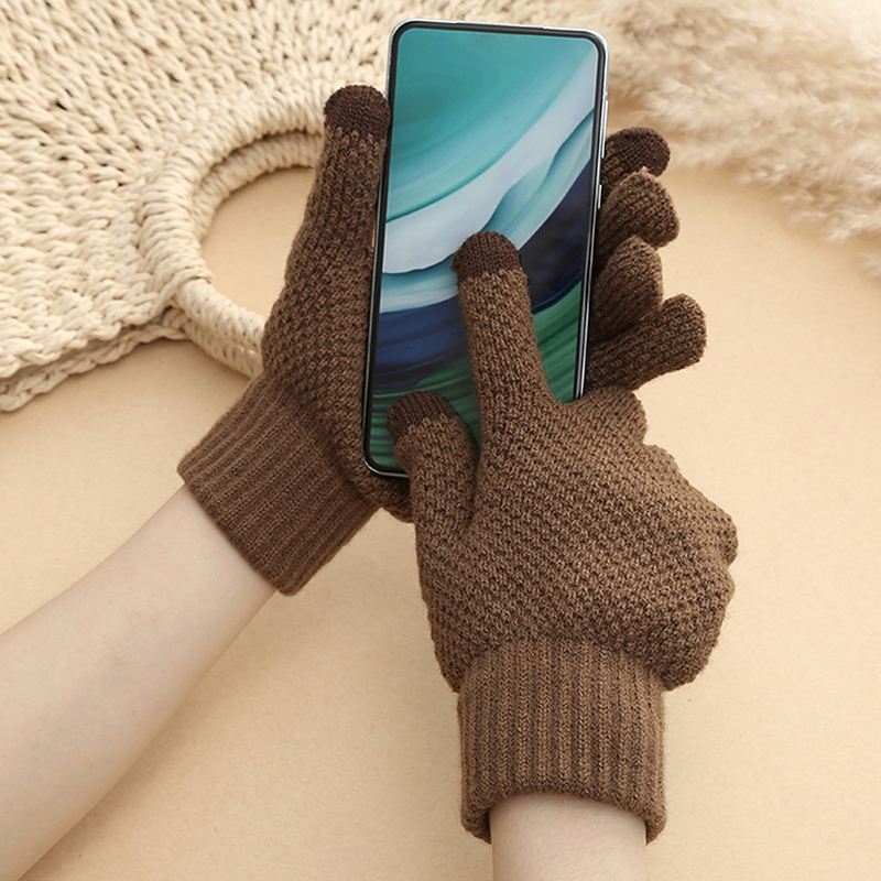 Wool Glove Lined - Luvas de Inverno Masculinas 2025 Quentes