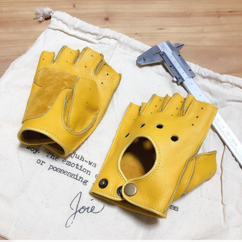 Luvas de Couro Retrô para Moto - Leather Driving Glove avaliação e preço