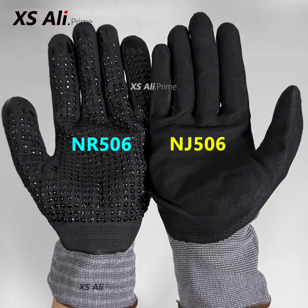1/10 Pares de Luvas de Espuma  - Nitrile Mechanic Glove avaliação e preço